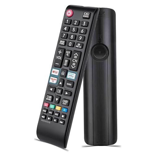 Newest Universal Remote Control With Netflix, Prime Video, Rakuten TV Buttons Remote Compatible with Samsung LCD LED HDTV 3D 4K 8K Smart TVs Models