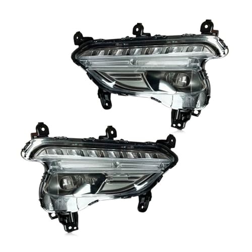 Feu antibrouillard LED DRL avec clignotants pour Hyundai Santa Fe Sport 2016-2018