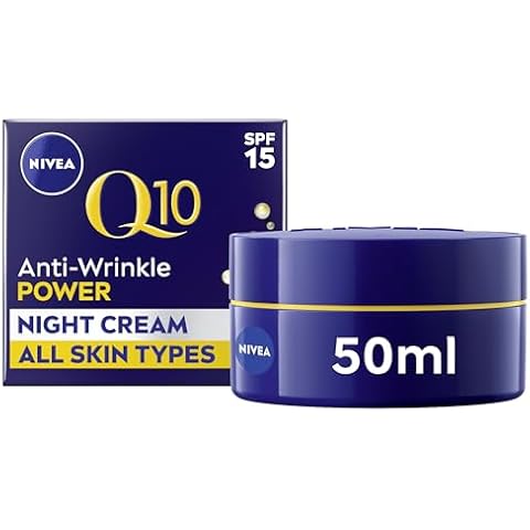 NIVEA Q10 Anti-Wrinkle Night Cream for Firmer Skin Cover