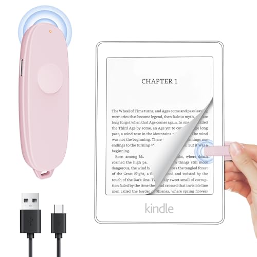 Mando a distancia RF para Kindle Paperwhite, Page Turner para Kindle, accesorios de gimnasta de página remota para Kindle Clip Clicker Page Turner para Kindle iPad Android