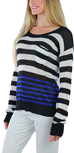 Image of ToBeInStyle Women's Classic Long Sleeve V-Neck Pullover Sweater