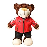 Amazon.co.jp: 機関車のクマのぬいぐるみ、オートバイのヘルメットの