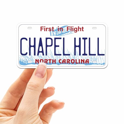 Imán Flexible de Licencia Carolina del Norte Chapel Hill miniatura 5
