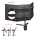 HILLPORT Hex Six Monitor Desk Mount Arm, 6 Screen Fully Adjustable Bracket Stand Fits Screens up to 32 inch, 19.8 lbs Weight Capacity per Screen, Black HLX35JX-6P