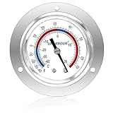 NEIQIUWING Hochpräzises Kühlschrankthermometer: Überwachen Sie die Kühlschranktemperatur von -40...