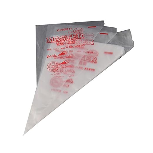 Polythene Icing Piping Bags Medium - 100 Pcs