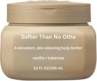 Body by TPH Body Butter with Shea Butter & Vitamin E, For Dry Skin, 10 fl oz