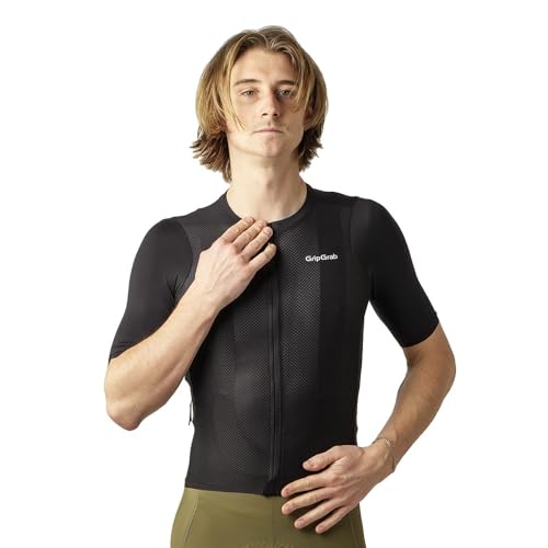 Maillot cyclisme anti-UV et aero GripGrab PACR pour rouler au frais sous le soleil