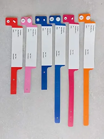 Paper Combines Patient Identification Bands Combo Pack Adult Infant Set of 2