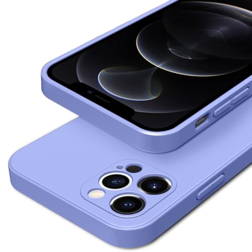 Coque carrée iPhone 12 Pro violet néon pour sublimer vos soirées