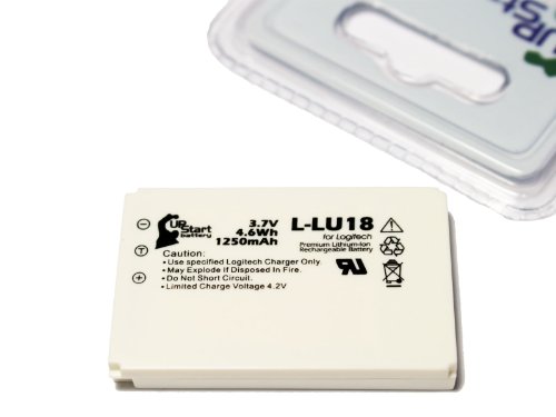 Replacement for Logitech Harmony 1000 Battery - Compatible with Battery for Logitech L-LU18 and F12440056