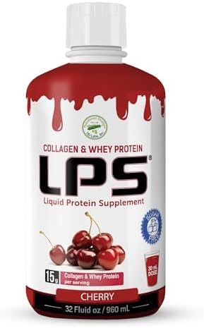 Amazon.com: Lps Liquid Collagen & Whey Protein Supplement - Sugar-Free ...