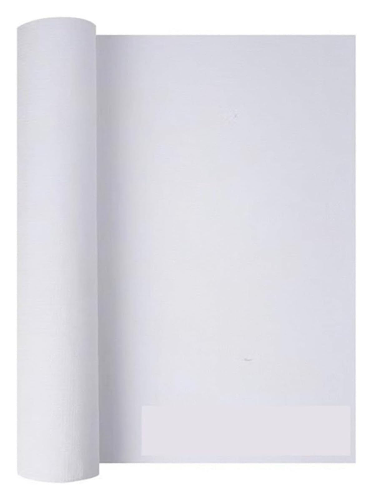 Leere Leinwandrolle, weiße, 280 g Baumwolle, Malübungen for Anfänger, 27/37/47/57 cm breite for Künstlerbedarf(47cmx5m)