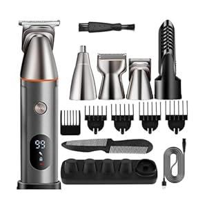 Digital Multifunctional Hair Clipper Electric Hair Clipper Oil Push Clipper Carving Nose Hair