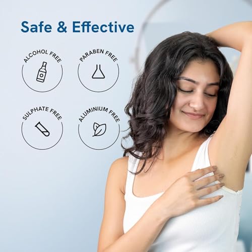 Image of Be Bodywise 4% AHA BHA Underarm Roll on | Fragrance-Free | With 2% Lactic Acid, 1% Mandelic Acid, 1% Salicylic Acid | Prevents Odour, Reduces Pigmentation for even tone| For Radiant Underarms | Alcohol & Aluminum Free | Suitable for Sensitive Skin | 75ml