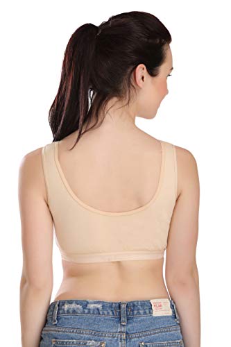 Image of splash Women's Cotton Non-Padded Wire Free Sports Bra