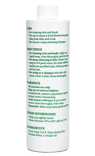 Cosco Green Soap 1 Pint + Squeeze Bottle 8Oz #TOP2