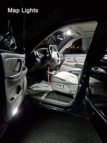 Kit interior LED blanco 6000K 18 piezas para Ford Expedition miniatura 5