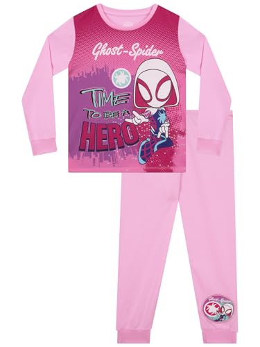 Marvel Girls Pyjamas Spidey And His Amazing Friends Kids Pjs Ghost Spider Girls Pyjama Sets For Winter 18-24 Months