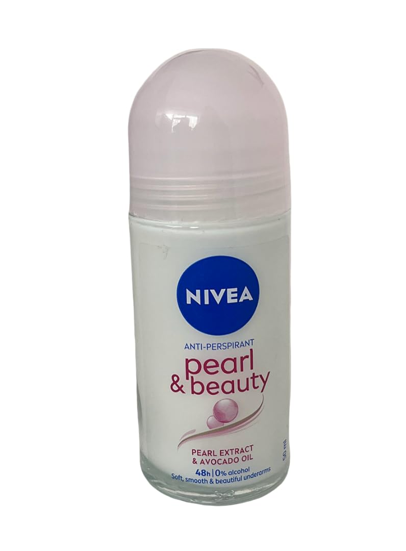 Amazon.com: Nivea Pearl & Beauty Roll-On Deodorant, 50ml (1.69 Fl