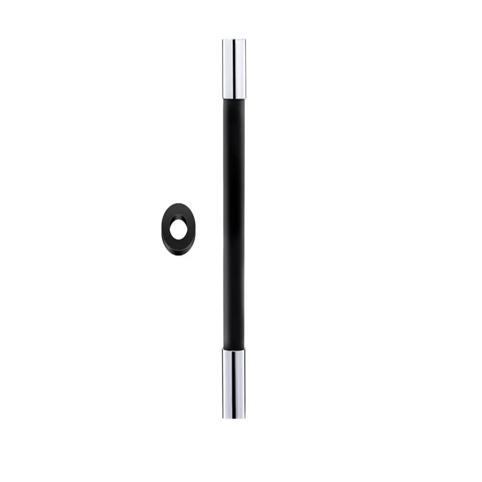 Extensor De Grifo Cuarto de baño Extensión del Grifo de flexión Libre 360 ​​° Faucet Giratorio Extender Grifo Faucet Espuma Tubo de extensión Filtro Grifos (Color : Black 50cm)