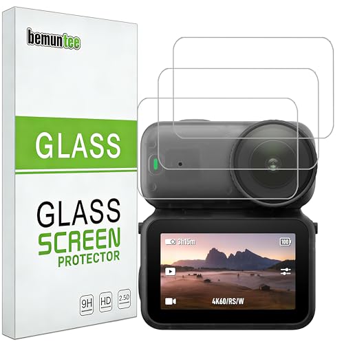 bemuntee�X�N���[���v���e�N�^�[ DJI Osmo Nano�p [3���p�b�N] �d�x9H�̋����K���X ���h�~ �C�A�Ȃ�