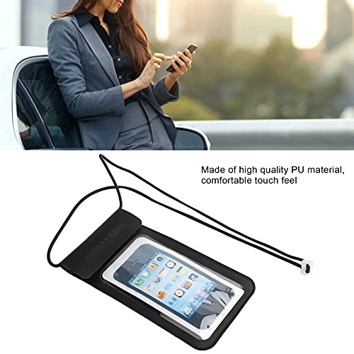 Bolsa impermeável para celular, capa universal impermeável com cordão, bolsa impermeável e impermeáv
