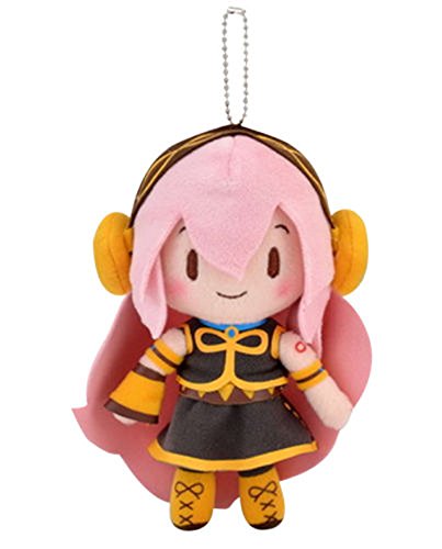 Sega 115-1014873A Hatsune Miku Vocaloid Ballchain Vol. 2 Standing Megurine Luka Plush, 5.5