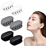 Aomhrek 6 Stück Kiefer Traine, Jawline Trainer, Jaw Trainer für Männer und Frauen, Sport Kiefer Trainer, Nackentrainer, Doppelkinn Entferner, Kiefer Exerciser