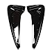 Car Styling For BMW Xdrive Emblem X5 F15 X5M F85 14-18 Shark Gills Side Fender Vent Mesh Decoration 3D Stickers Grille Auto Exterior Accessories (Black)
