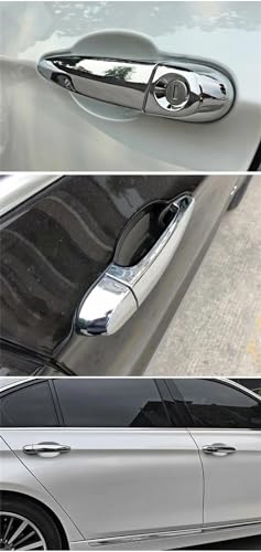 Cubierta de manija de puerta exterior para coche X5 E70 2008-2013, accesorio ABS negro 2