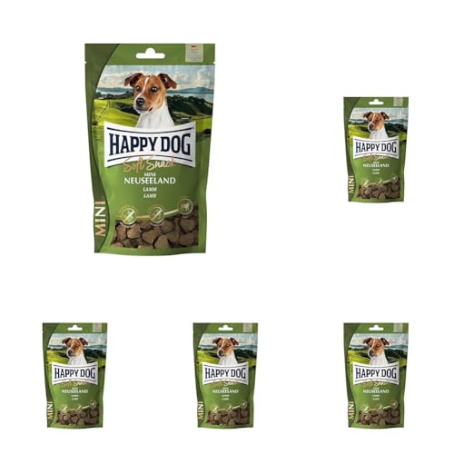 Happy Dog SoftSnack Mini Neuseeland, 100 g (Packung mit 5)