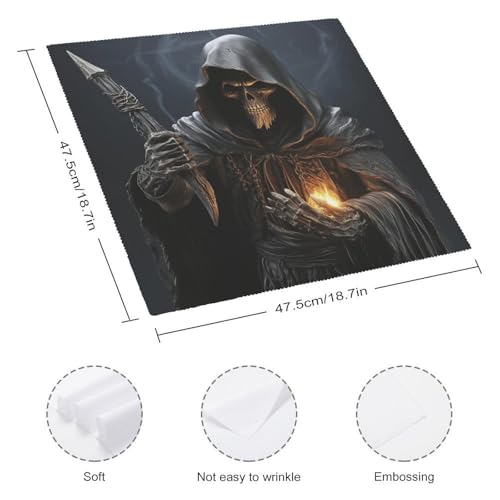 Servilletas de Tela Grim Reaper 4 piezas miniatura 2