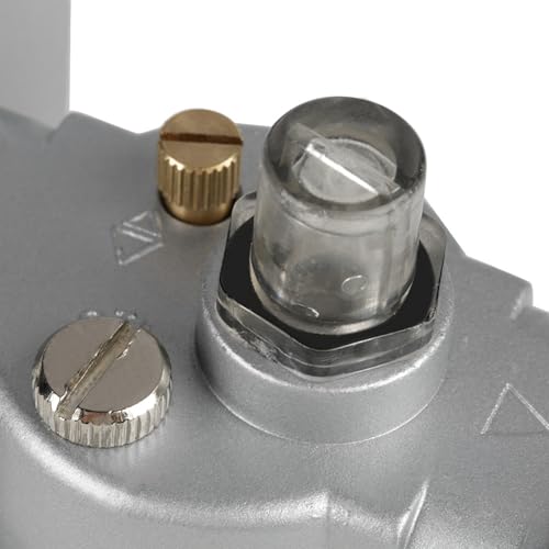 Telituny Druckminderer Druckluft, 1/2 Zoll Öl Wasser Regulator mit Manometer, Aluminiumlegierung Luftfilterregler Pneumatischer Druckluftfilterregler, für Druckluftkompressor