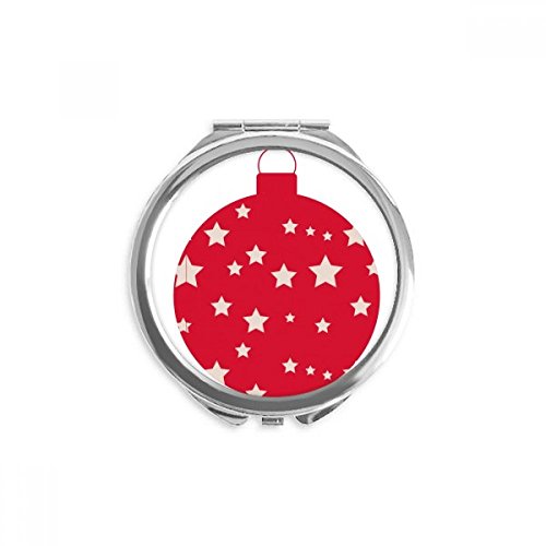 Miroir de poche de maquillage rouge étoile compact pour corriger son teint partout