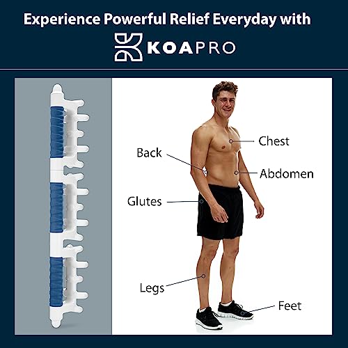 Koapro Fascia Massage Tool Large - Humantouch 3.0 - Mimic Natural Myofascial Release & Alleviate Tension With Manual Trigger Point Deep Tissue Cellulite Massager Tool For Neck Back Legs & Full Body #TOP3