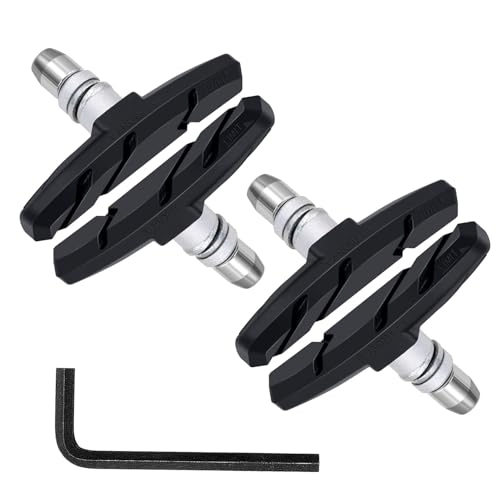 FEELCAT ]ԃu[LV[ V^Cv 60mm/70mm ܂肽ݎ]ԗp a SV^ Vu[L  u[Lpbh ~jxp 2yA (Black-70mm (4))