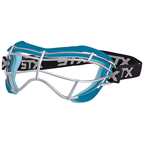 Lunettes STX Lacrosse Focus-S Capri et Bleu Glacier pour le sport