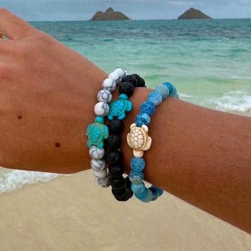 Fahlo Sea Turtle Tracking Bracelet, Elastic, supports the Sea Turtle Conservancy, one size fits most for Men and Women2