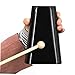 Milisten 6-Inch Black Cowbell for Drum Kit Reliable Percussion Instrument Accessory for Musicians for Events and Performances