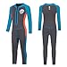 Premium Kids Wetsuit, 2.5mm Neoprene Thermal Swimsuit, Full Wetsuit for Girls Boys and Toddler, Long Sleeve Kids Wet Suits for Swimming