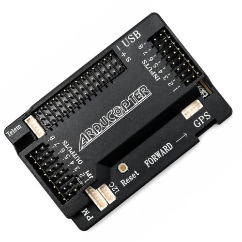 Image of Robocraze APM 2.8 Flight Controller with Built-In Compass | Arduino Compatible Drone Autopilot | MPU6000 Accelerometer & Gyro | Data Logging | UAV Controller for RC Aircraft