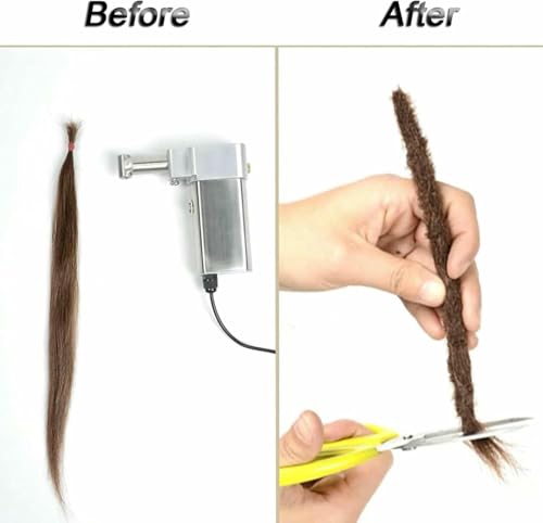 Máquina dreadlock portátil para extensiones de cabello en casa 5