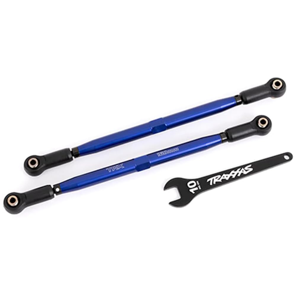 パーツ tksazm Amazon.com: Traxxas 7897X Blue Anodized Toe Links, 7075-T6 Alum (2