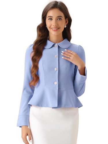 Blazer péplum femme élégant pour vos tenues de travail quotidiennes