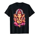Hindu Ganesha Puja Elephant God India Meditation Yoga Murti T-Shirt