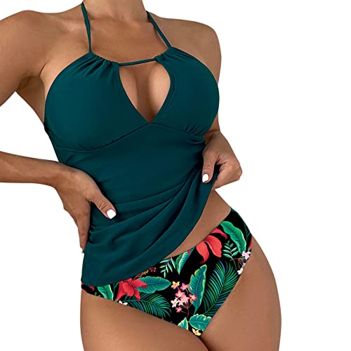 Bikini push-up rembourré bleu XL assurant galbe et maintien sexy