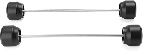 Miniatura 2 de Deslizadores de eje delantero trasero para Yamaha MT03 MT25 2015-2023 Eje de rueda de motocicleta Horquilla Protectores de choque Pad MT-03 (color