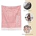 Pink Prayer Shawl for Women Christian Bible Verse Prayer Scarf Church Wrap Cloth