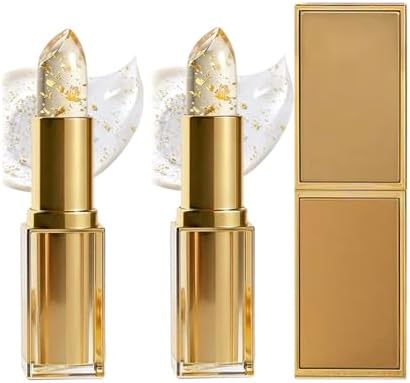Lápiz labial adaptativo de PH, 24 horas de duración, ilumina el color de los labios, hidrata y previene el agrietamiento, para un color natural de labios fresco y labios suaves (2 unidades)